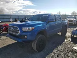 Toyota Tacoma salvage cars for sale: 2016 Toyota Tacoma Double Cab