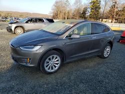 Salvage cars for sale from Copart Concord, NC: 2016 Tesla Model X