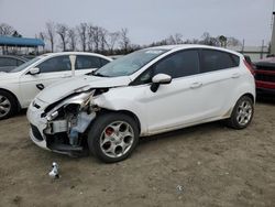 Salvage cars for sale at Spartanburg, SC auction: 2011 Ford Fiesta SES