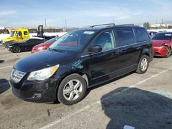 Salvage cars for sale at Van Nuys, CA auction: 2011 Volkswagen Routan SEL