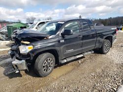 Toyota Tundra Double cab sr salvage cars for sale: 2015 Toyota Tundra Double Cab SR