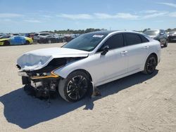 Salvage cars for sale at West Palm Beach, FL auction: 2021 KIA K5 GT Line