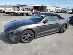 Salvage cars for sale at Sun Valley, CA auction: 2020 Ford Mustang