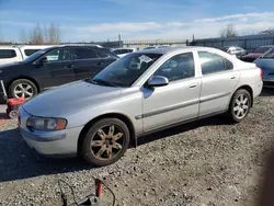 Volvo salvage cars for sale: 2002 Volvo S60 2.5T