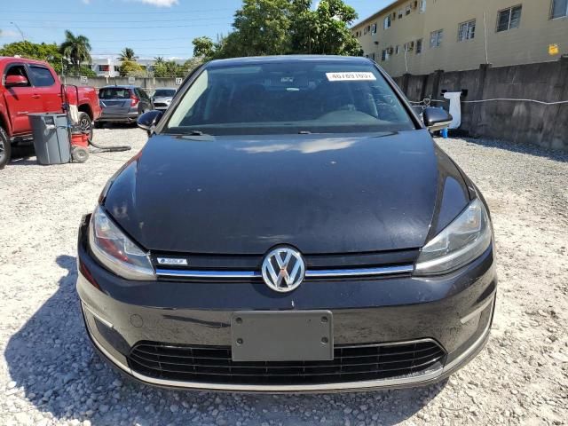 2017 Volkswagen E-GOLF SE