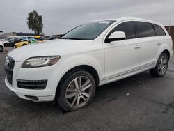 Salvage cars for sale at North Las Vegas, NV auction: 2014 Audi Q7 Premium Plus