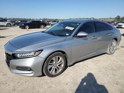 Salvage cars for sale at Houston, TX auction: 2019 Honda Accord LX