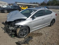 Salvage cars for sale at Memphis, TN auction: 2018 Hyundai Elantra Sport