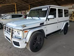 Mercedes-Benz Vehiculos salvage en venta: 2016 Mercedes-Benz G 63 AMG