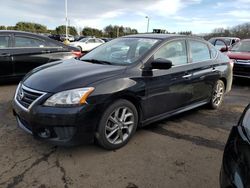 Salvage cars for sale at East Granby, CT auction: 2013 Nissan Sentra S