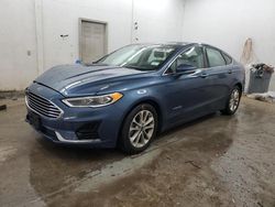 Salvage cars for sale from Copart Madisonville, TN: 2019 Ford Fusion SEL