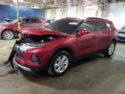 Salvage cars for sale at Woodhaven, MI auction: 2021 Chevrolet Blazer 2LT