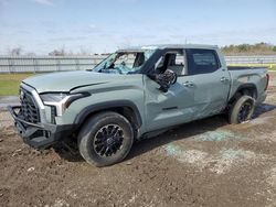 Salvage cars for sale at Houston, TX auction: 2022 Toyota Tundra Crewmax SR