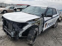 Salvage cars for sale at Cahokia Heights, IL auction: 2022 Ford Explorer Police Interceptor