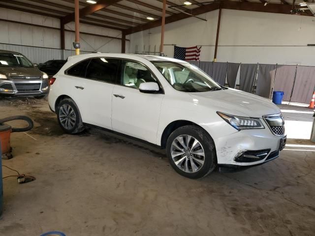 2016 Acura MDX Technology