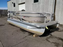 Salvage boats for sale at Ham Lake, MN auction: 2011 Premier Pontoon