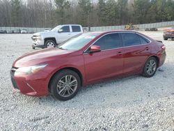 Salvage cars for sale at Gainesville, GA auction: 2016 Toyota Camry LE