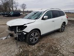 Salvage cars for sale at Cicero, IN auction: 2017 Nissan Pathfinder S