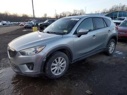 Salvage cars for sale at East Granby, CT auction: 2013 Mazda CX-5 Touring