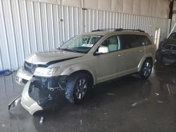 Salvage cars for sale at Franklin, WI auction: 2010 Dodge Journey SXT