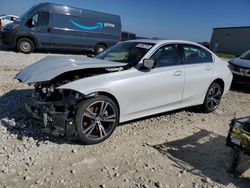 Salvage cars for sale at Taylor, TX auction: 2024 BMW 330XI