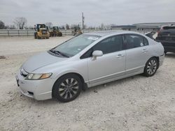 Salvage cars for sale at New Braunfels, TX auction: 2009 Honda Civic EX