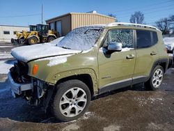 Salvage cars for sale at Moraine, OH auction: 2015 Jeep Renegade Limited