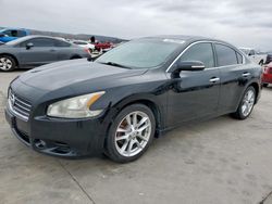 Salvage cars for sale at auction: 2009 Nissan Maxima S