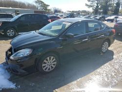 Salvage cars for sale at Hampton, VA auction: 2016 Nissan Sentra S