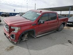 Salvage cars for sale at Anthony, TX auction: 2021 GMC Sierra K1500 AT4