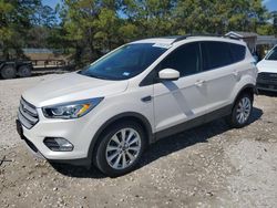 Salvage cars for sale at Houston, TX auction: 2019 Ford Escape SEL