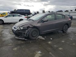 Honda Insight salvage cars for sale: 2013 Honda Insight LX