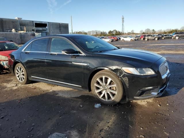 2017 Lincoln Continental