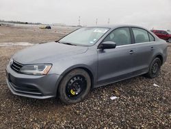 Salvage cars for sale at Houston, TX auction: 2017 Volkswagen Jetta S