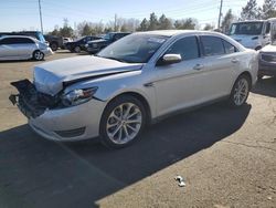 Salvage cars for sale at Denver, CO auction: 2018 Ford Taurus Limited