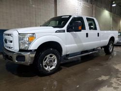 Salvage cars for sale at Woodhaven, MI auction: 2014 Ford F250 Super Duty