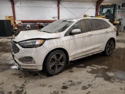 Salvage cars for sale at Center Rutland, VT auction: 2020 Ford Edge ST