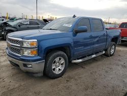 Salvage cars for sale at Indianapolis, IN auction: 2015 Chevrolet Silverado K1500 LT