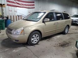 Salvage cars for sale at Franklin, WI auction: 2010 KIA Sedona LX