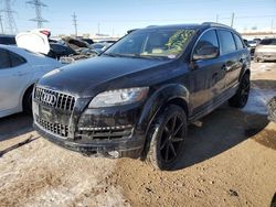 Salvage cars for sale at Elgin, IL auction: 2014 Audi Q7 Premium Plus