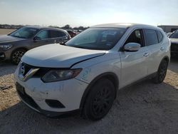 Salvage cars for sale from Copart San Antonio, TX: 2015 Nissan Rogue S