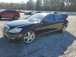 Salvage cars for sale at Ellenwood, GA auction: 2010 Mercedes-Benz S 63 AMG