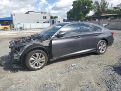 Salvage cars for sale at Opa Locka, FL auction: 2020 Honda Accord LX