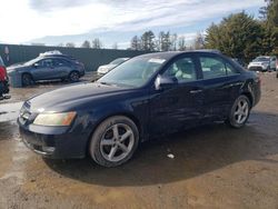 Salvage cars for sale from Copart Finksburg, MD: 2007 Hyundai Sonata SE