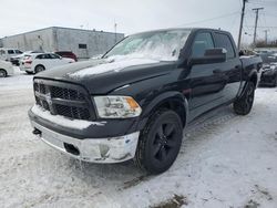 Salvage cars for sale at Chicago Heights, IL auction: 2018 Dodge RAM 1500 SLT