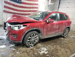 Salvage cars for sale at Lyman, ME auction: 2016 Mazda CX-5 GT