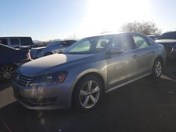 Salvage cars for sale at North Las Vegas, NV auction: 2013 Volkswagen Passat SE