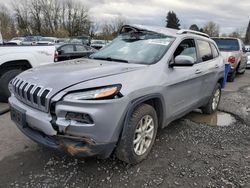 Jeep salvage cars for sale: 2018 Jeep Cherokee Latitude