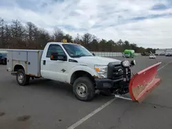 Salvage cars for sale from Copart Brookhaven, NY: 2011 Ford F350 Super Duty Service Truck