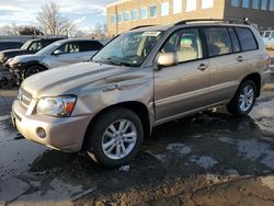 Carros salvage a la venta en subasta: 2006 Toyota Highlander Hybrid